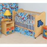 Boys Like Trucks Crib Bedroom Set