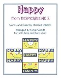 Happy (Pharrell) Arranged For Solo Harp & Harp Duet by Pharrell Williams (2015-02-15)