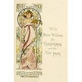 Advertisement of Mo«t & Chandon Champagne, by Alphonse Mucha (Print On Demand)