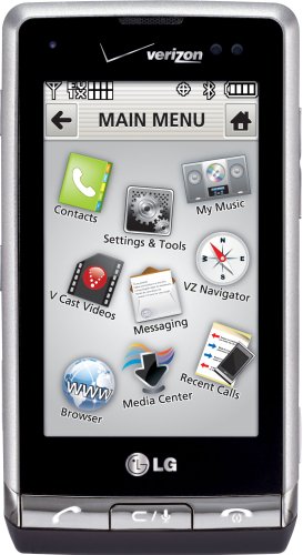 LG Dare Silver Phone (Verizon Wireless)