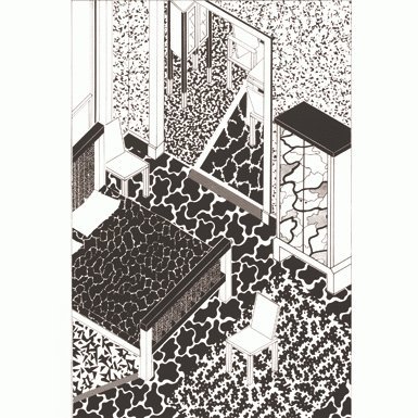 George Sowden Interior Giclee Print||EVAEX