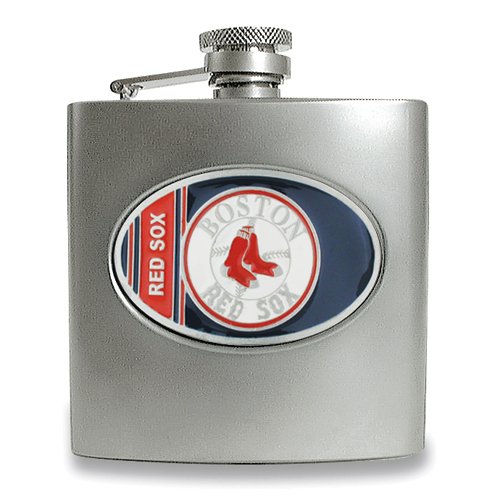 Boston Red Sox Stainless Steel Hip Flask