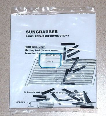 Sungrabber Solar Panel Repair Plugs Sungrabber Solar Panel Repair Plugs