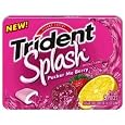 BUY : Trident Splash Pucker Berry, 9-Count (Pack of 10)