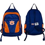 Logo Auburn Backpack - Navy/ Orange