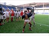 Photographic Prints of Ashley Cole (Arsenal) celebrates at the end of the match from Arsenal FC Prints