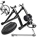 Indoor Road Cycling Bicycle Magnetic Trainer W/ Seven Levels Of Resistance Exercise Stand – Black