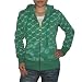 Womens Fox Green Sweatshirt Hoodie Jacket Top - Large