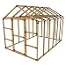 Do it yourself 8x12 Greenhouse kit.