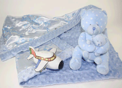 Blue Blanket Gift Set Blue Blanket Gift Set