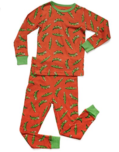 Leveret Aligator 2 Piece Pajama 6 Year
