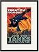 Black Framed/Matted Print 17x23, Treat 'em Rough: Join the Tanks