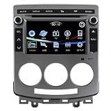 Koolertron (TM) For Mazda 5 Car Navigation system with DVD player LCD monitor and radio / 7 inch Digital Touchscreen / Bluetooth iPod RDS CDC
