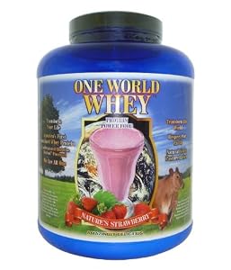 Synergistic Nutrition One World Whey Strawberry (5 LB)