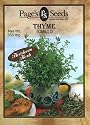 Page's Seed P402 Thyme Seed Packet