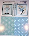 A4 Rock Hard Scary Fairies decoupage sheet and backing paper #30
