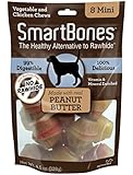 SmartBones Peanut Butter Mini 8Pk