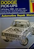 Dodge pick-ups automotive repair manual