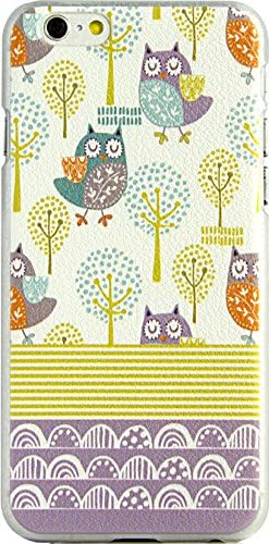 Aeonn iPhone 6 (4.7 inch) Case Clear Lichee Pattern Embossed Matt Surface Case Factory Eco Friendly Packaging [Anti-Slip Feature] [Perfect Slim Fit] Plastic Case for iPhone 6 - (owl)