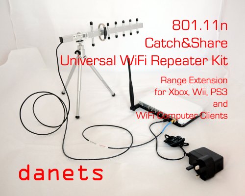 Catch&Share Universal WiFi Repeater for wireless range extension STRONG