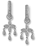 Leaf Chandelier Diamond Pave Charms