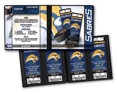 Buffalo Sabres NHL Ticket Album
