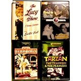 Classic Movies 4 Pack - A: The Lucy Show Vol.1, Road To Bali-My Favorite Brunette, Return To Fantasy Island, Tarzan & The Trappers - Tarzan The Fearless