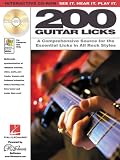 Hal Leonard 200 Guitar Licks (CD-ROM)