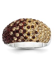 Sterling Silver Swarovski Elements Tallahassee Spirit Ring