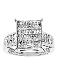 0.33CT DIAMOND MICRO PAVE RING