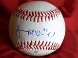 James McDonald Autographed ROLB Baseball, Pittsburgh Pirates, Los Angeles Dodgers, Proof Photo of James Signing for Us.