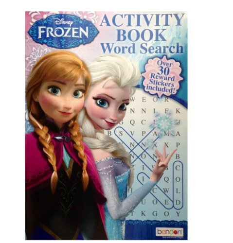 Disney Frozen Activity book Word Search