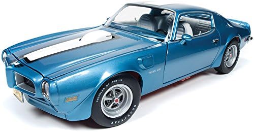 Collectible 1972 Pontiac Trans Am Firebird 1:18 Scale Die Cast Adriatic Blue