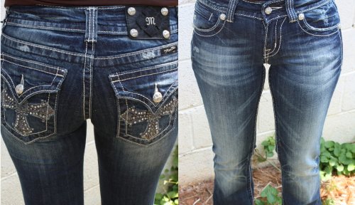 Womens Miss Me Jeans Boot Cut Designer Jeans Crystal & Studded Cross Design Back Flap Pocket NEWEST DESIGN! Womens Miss Me Jeans Boot Cut Designer Jeans Crystal & Studded Cross Design Back Flap Pocket NEWEST DESIGN!