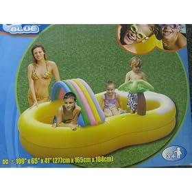 Play Centre Paddling Pool with Water Spray