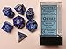 Chessex CHX27436 Dice-Vortex Blue/Gold Set