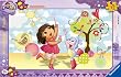Ravensburger - 06042 - Puzzle Cadre - Dora s'amuse -  15 pi�ces