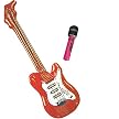 Inflatable Guitar and Microphone
