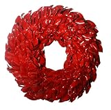 Holiday Red 24in Wreath