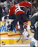 Zdeno Chara Ottawa Senators Autographed/Hand Signed 8X10 Photo Vs Modano