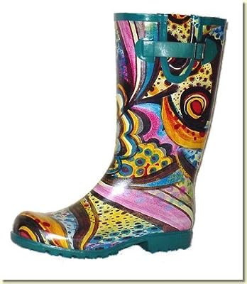 Jeffrey Campbell - Women's Artist Print Rain Boots