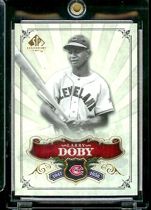 2006 Upper Deck SP Legendary Cuts # 82 Larry Doby - Cleveland Indians - Baseball Trading Card