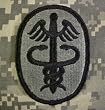 Health Services Command ACU Patch - Foliage Green