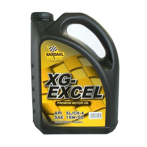 Bardahl 化学合成エンジンオイル XG EXCEL 15W-50 4L バーダル
