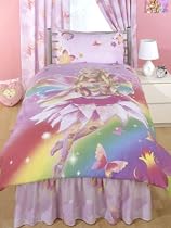 Barbie Fairytopia 'Magic of the Rainbow' Curtain Set 72" Drop