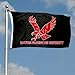 College Flags and Banners Co. Eastern Washington University Black Flag Large 3x5