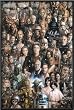 Star Wars: Episode I - VI - Framed Movie Poster (All Characters Collage) (Size: 24" x 36")
