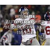 Mounted Memories New York Giants Eli Manning Super Bowl Xlii Autographed 8X10 Photo