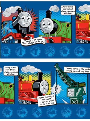 Thomas The Tank Enigne & Friends 9 Wallpaper Border 5m