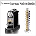 Nespresso D110BK D110 Citiz Limousine Black Espresso Machine With Capstore Fila 40 Wallmount bundle